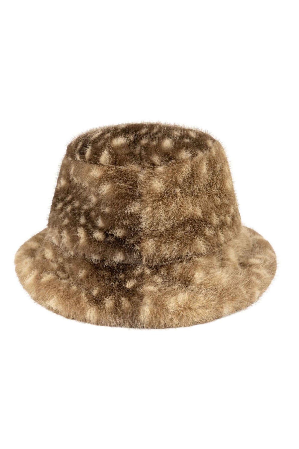 BKC0080 Bianca Bambi Faux Fur Bucket Hat - MiMi Wholesale