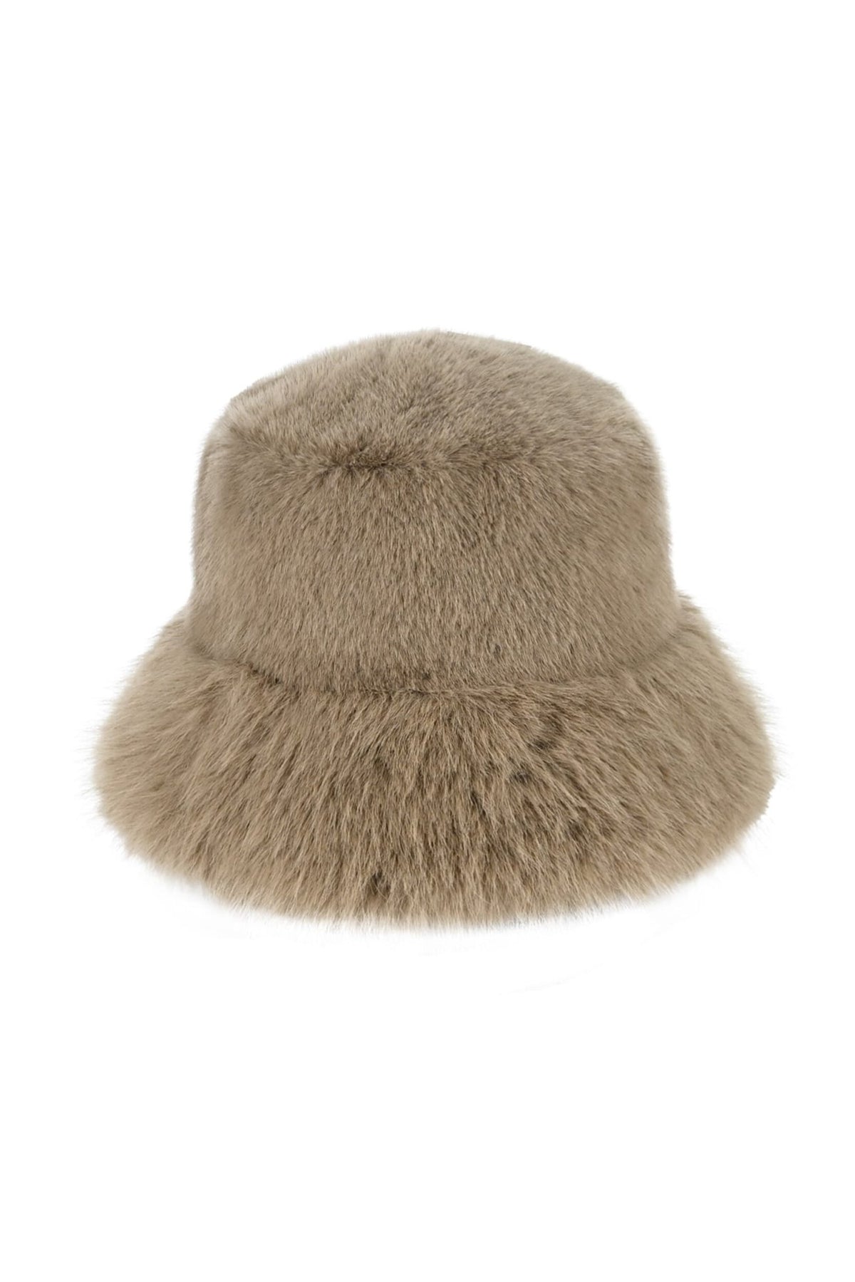 BKE0156 Sienna Plush Faux Fur Bucket Hat - MiMi Wholesale
