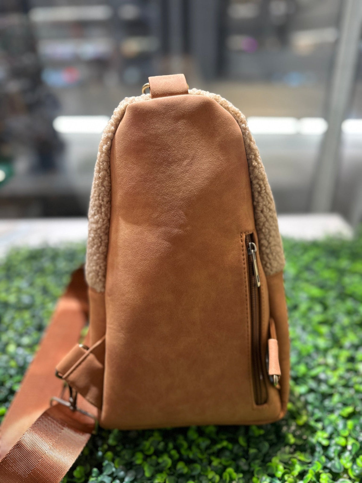 BP768SH Sherpa Sling Bag - MiMi Wholesale