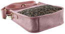 BP772 Olivia Leopard Color-Block Hobo Crossbody Bag - MiMi Wholesale