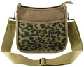BP772 Olivia Leopard Color-Block Hobo Crossbody Bag - MiMi Wholesale
