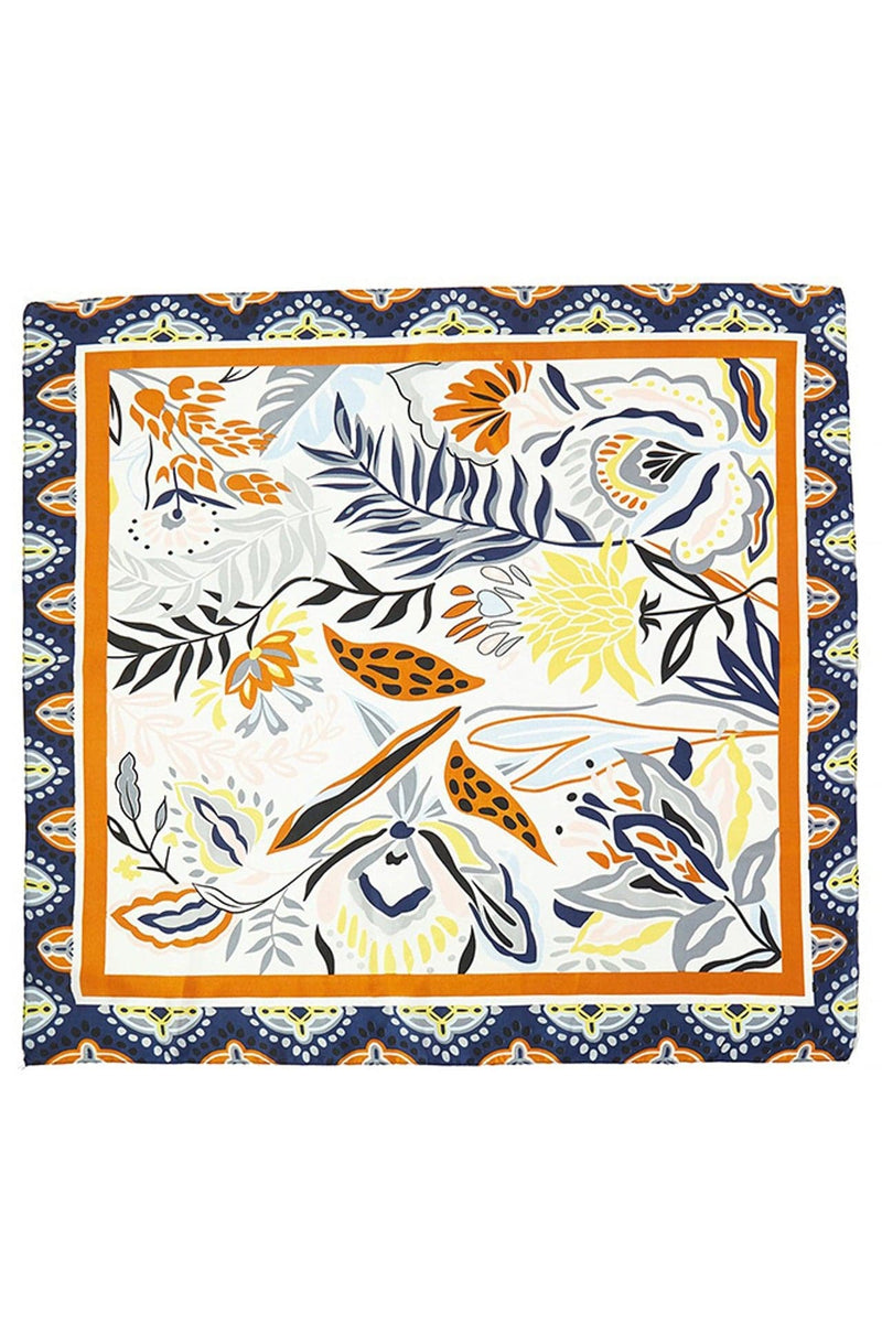 BS0040 Tropical Leaves Print Bandana - MiMi Wholesale