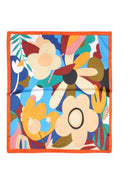 BS0046 Flower Print Bandana - MiMi Wholesale