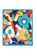 BS0046 Flower Print Bandana - MiMi Wholesale