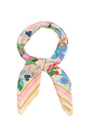 BS0047 Multi Color Flower Print Bandana - MiMi Wholesale