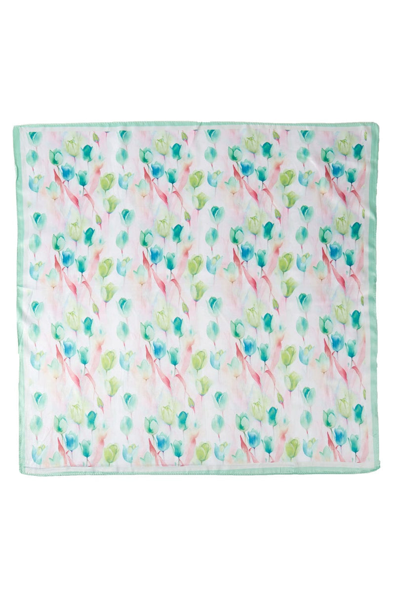 BS0062 Robin Floral Print Bandana - MiMi Wholesale