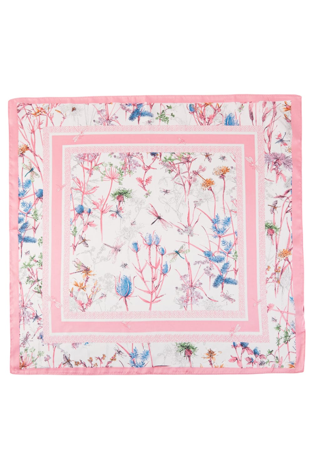 BS0077 Amie Flower Print Bandana - MiMi Wholesale