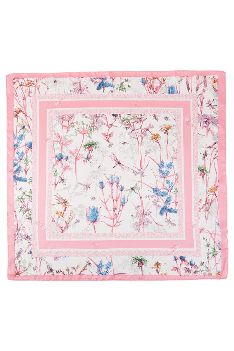 BS0077 Amie Flower Print Bandana - MiMi Wholesale