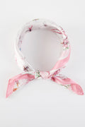 BS0077 Amie Flower Print Bandana - MiMi Wholesale