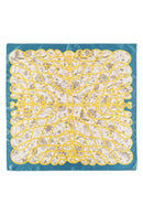 BS0078 Geometric Flower Print Bandana - MiMi Wholesale