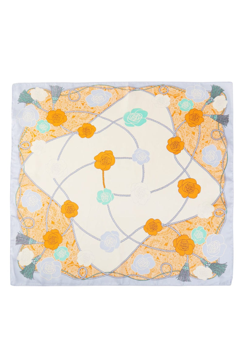 BS0084 Flower and Rope Pattern Bandana - MiMi Wholesale