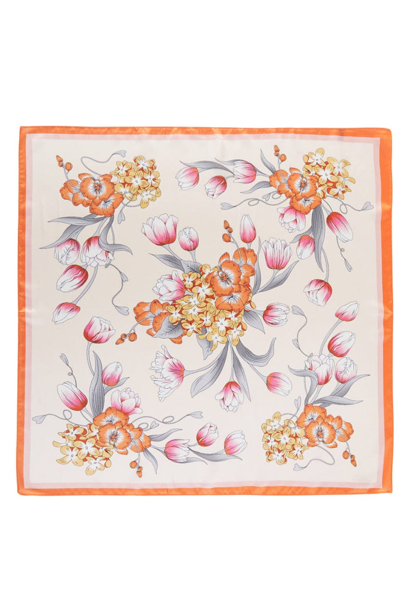 BS0085 Kristen Floral Pattern Bandana - MiMi Wholesale