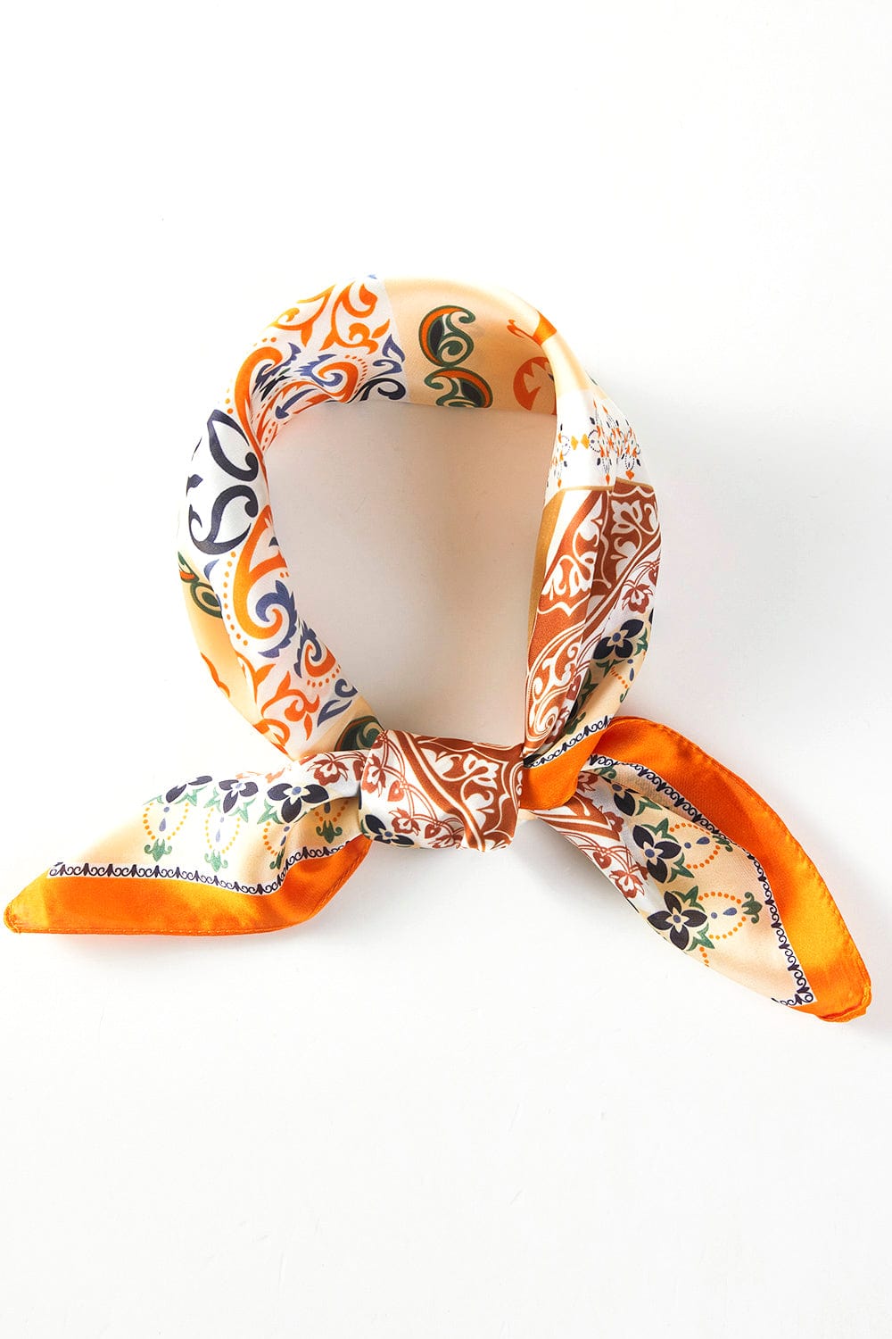 BS0096 Paisley and Arabesque Oriental Print Bandana - MiMi Wholesale
