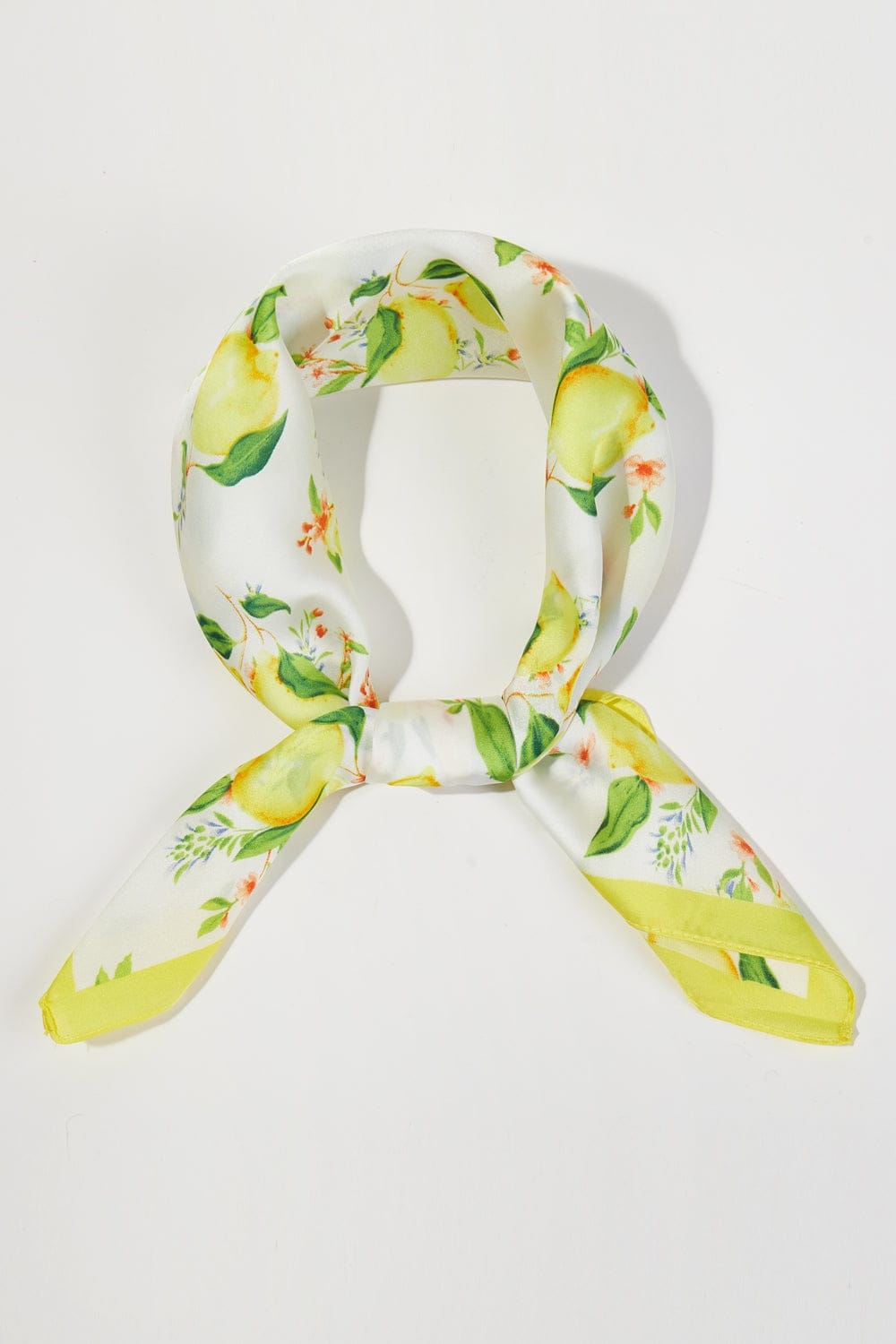 BS0103 Lemon Print Bandana - MiMi Wholesale