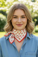 BS0104 Cherry Print Bandana - MiMi Wholesale