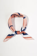 BS0107 Modern Rose Print Bandana - MiMi Wholesale