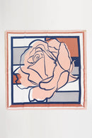 BS0107 Modern Rose Print Bandana - MiMi Wholesale