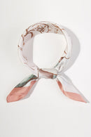 BS0109 Elegant Floral Print Bandana - MiMi Wholesale