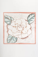 BS0109 Elegant Floral Print Bandana - MiMi Wholesale