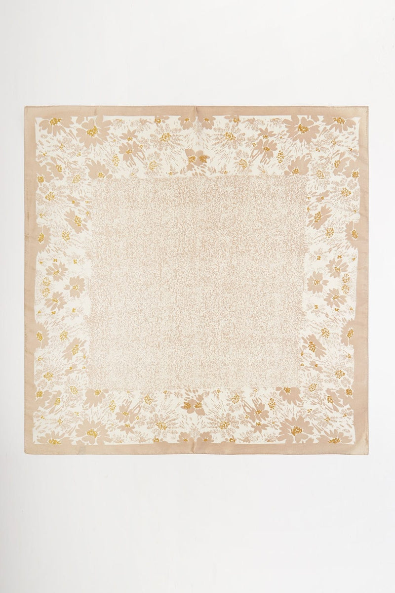 BS0110 Classic Floral Print Bandana - MiMi Wholesale