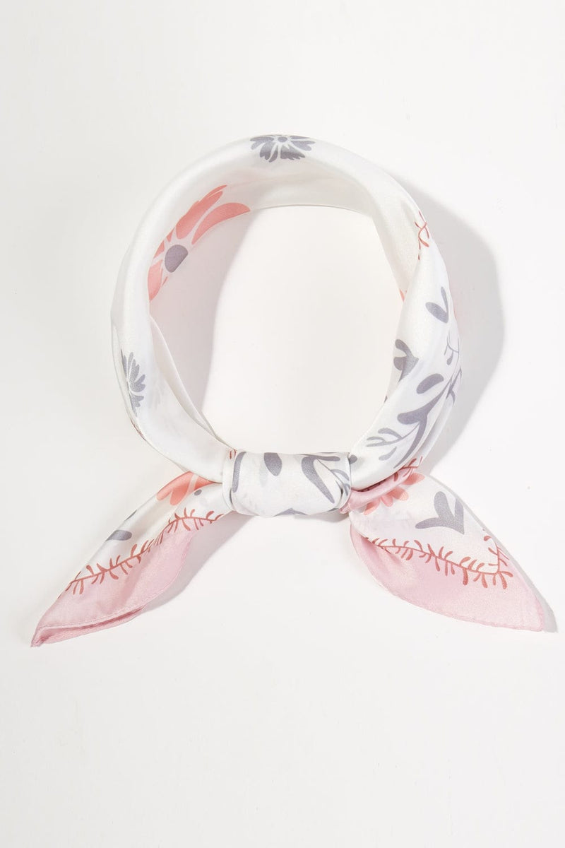 BS0113 Dani Floral Print Bandana - MiMi Wholesale