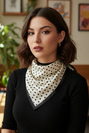 BS0121 Amie Polka Dot Print Bandana - MiMi Wholesale