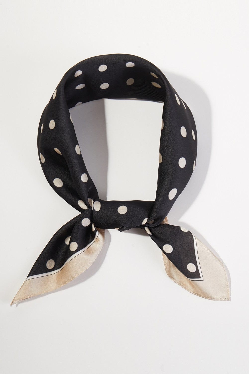 BS0121 Amie Polka Dot Print Bandana - MiMi Wholesale