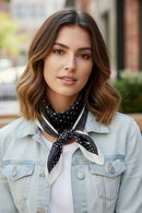 BS0122 Leon Polka Dot Print Bandana - MiMi Wholesale
