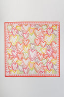 BS0126 Heart Print Bandana - MiMi Wholesale