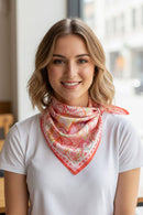 BS0126 Heart Print Bandana - MiMi Wholesale