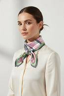 BS0130 Abstract Leopard Print Bandana - MiMi Wholesale