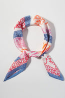 BS0130 Abstract Leopard Print Bandana - MiMi Wholesale