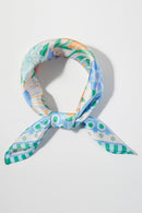 BS0137 Retro Floral Print Bandana - MiMi Wholesale