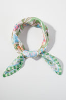 BS0137 Retro Floral Print Bandana - MiMi Wholesale