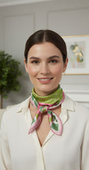 BS0138 Geometric Color Block Print Bandana - MiMi Wholesale