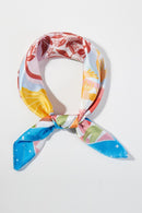 BS0140 Seaside Feast Print Bandana - MiMi Wholesale