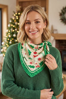 BSC002 Christmas Print Bandana - MiMi Wholesale