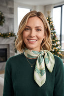 BSC004 Festive Forest Print Bandana - MiMi Wholesale