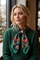 BSC005 Christmas Print Bandana - MiMi Wholesale