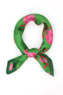 BSC011 Pink Ornament Print Bandana - MiMi Wholesale