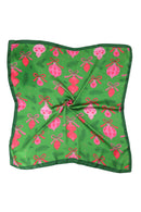 BSC011 Pink Ornament Print Bandana - MiMi Wholesale