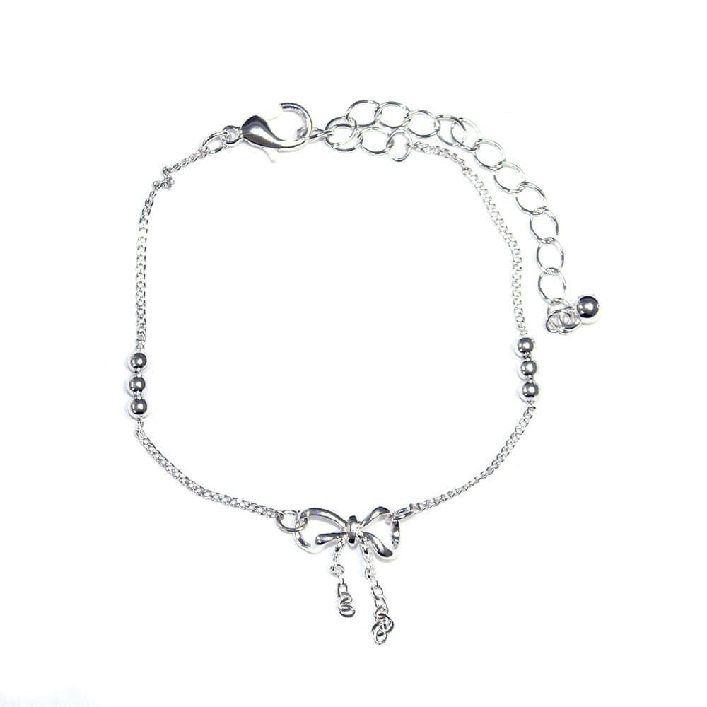CB1002 Bead Ribbon Necklace - MiMi Wholesale