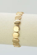 CB2122 Small Metal Beads Stretch Bracelet - MiMi Wholesale
