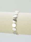 CB2122 Small Metal Beads Stretch Bracelet - MiMi Wholesale