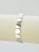 CB2122 Small Metal Beads Stretch Bracelet - MiMi Wholesale
