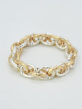 CB2159 Link Chain Stretch Bracelet - MiMi Wholesale