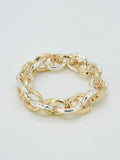 CB2159 Link Chain Stretch Bracelet - MiMi Wholesale