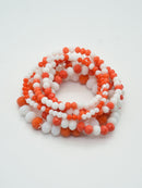 CB2177 7 Piece Glass Beaded Bracelet Set - MiMi Wholesale