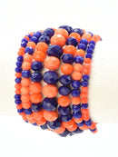 CB2177 7 Piece Glass Beaded Bracelet Set - MiMi Wholesale