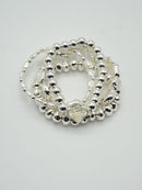 CB2185 Multi Strand Beaded Bracelet Set - MiMi Wholesale